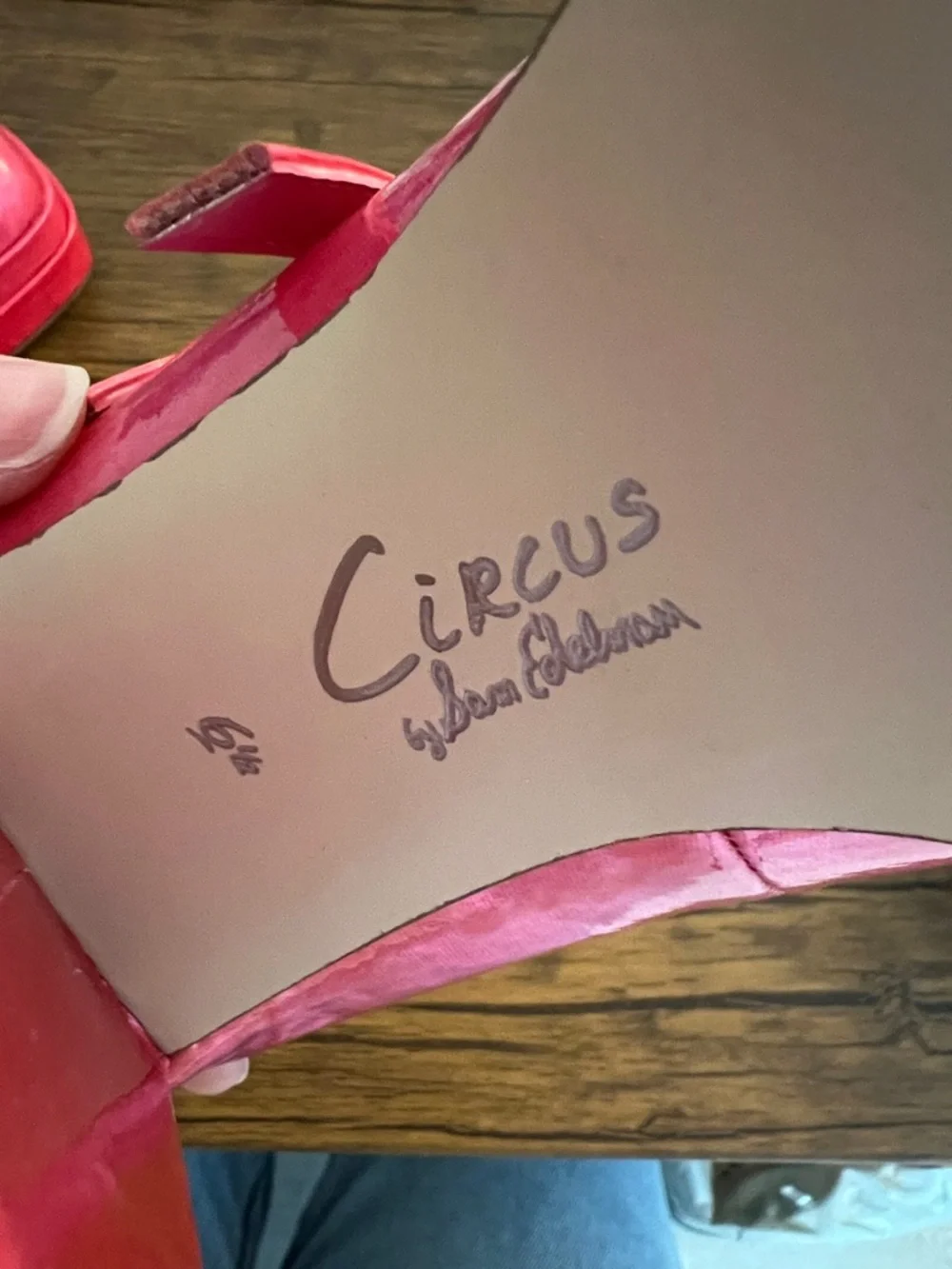 Sam Edelman Circus NY Pepper Platform Heels Hot Pink-‎ 6.5